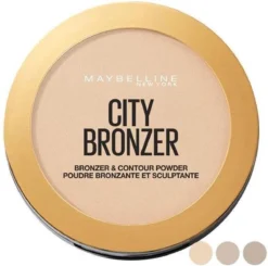 Maybelline City Bronzer Bronzer & Countour Powder - 100 Light Cool - Bronzing En Contouring Poeder - 51,4 Gr. 23 Maybelline City Bronzer Bronzer & Countour Powder - 100 Light Cool - Bronzing En Contouring Poeder - 51,4 Gr. -Cosmeticawinkel 1200x1189 1