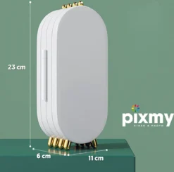 PIXMY® - Wit - Sieradenhouder - Oorbellenrekje - Sieradenrekje - Sieraden Organizer - Sieraden Doos - Sieraden Opbergen -Cosmeticawinkel 1200x1191 9