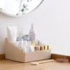 Merkloos Make-Up Organizers - Opbergdoos - Cosmetica - Beige - Sieraden - Nagelak - Make Up Organizer - Make Up Organizers