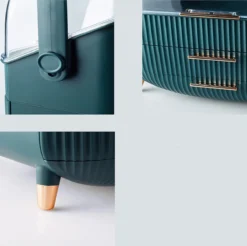 Be-Inspired® Beautycase – Make Up Organizer – Make-up Koffer – Cosmetica Tas – Met Lades – Opberger – Storage Box - Wit -Cosmeticawinkel 1200x1194 14