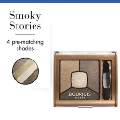 Bourjois Smoky Stories Oogschaduw Quatuor Oogschaduw - 06 Upside Brown -Cosmeticawinkel 1200x1194 9