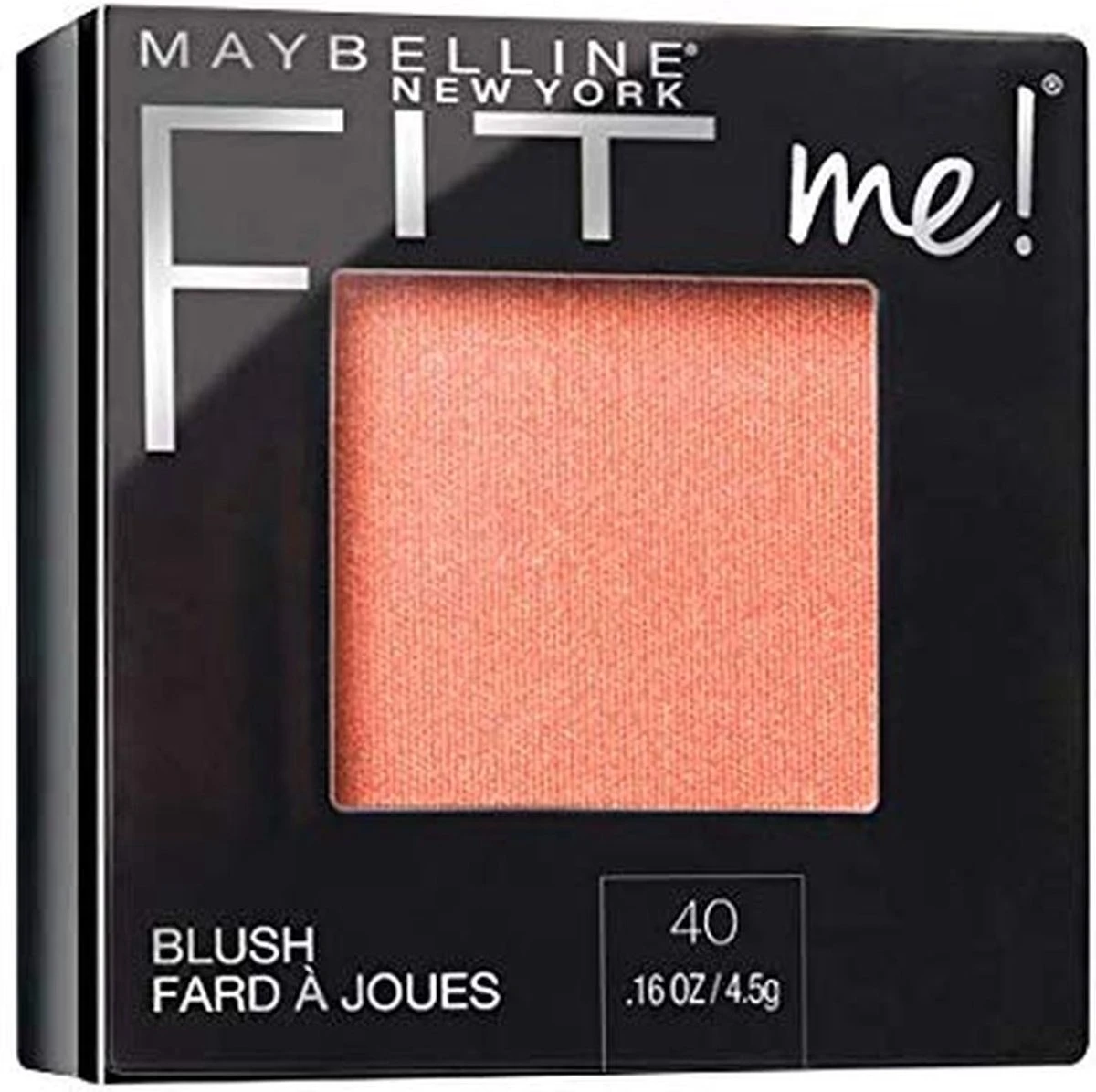 Maybelline Fit Me Blush - 40 Peach - Oranje - Natuurlijk Ogende Rouge 12 Maybelline Fit Me Blush - 40 Peach - Oranje - Natuurlijk Ogende Rouge - Afbeelding 12