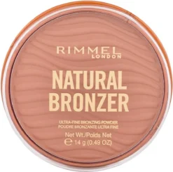 Rimmel London Natural Bronzer Ultra Fine Bronzing Powder - Sunlight 001 -Cosmeticawinkel 1200x1197 10
