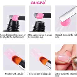 GUAPÀ® Polygel Starterspakket | Acrygel | Poly Gel | Gel Nagels | Professionele Kit | Babyboom Pink | Babyboom White | 2 X 60 Gram Polige -Cosmeticawinkel 1200x1198 33
