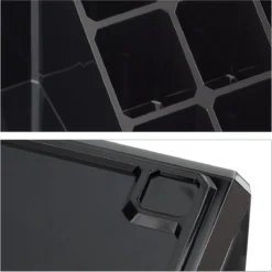 A&K 2in1 Make-up Organizer - 4 Lades Cosmetica Opbergdoos - Kaptafel - Zwart -Cosmeticawinkel 1200x1198 43