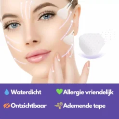 Face Lift Tape - Facelift Zonder Chirurgie - Instant Eyes, Face And Neck Lift - 40 Stuks - Transparent -Cosmeticawinkel 1200x1198 46
