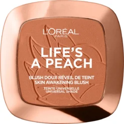L’Oréal Paris Make-Up Designer Wake Up & Glow Blush - 01 Life's A Peach - Blush -Cosmeticawinkel 1200x1198 7