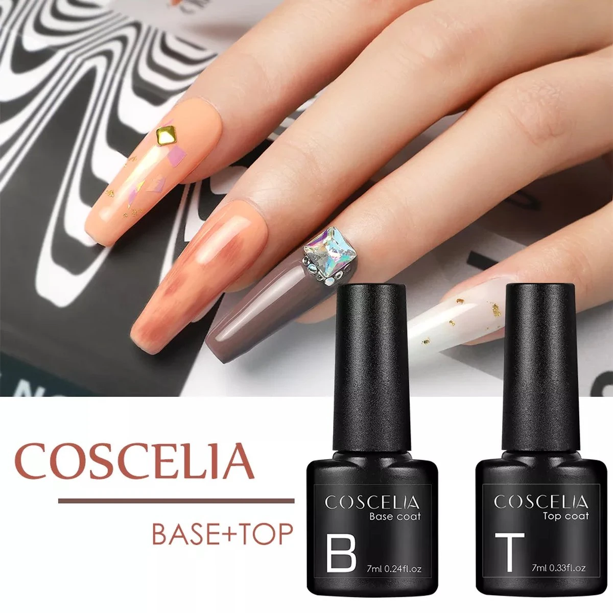 Royala F - Gellak Starterspakket + Inclusief Portable UV LED Lamp + Met 6 Verschillende Gellak Kleuren - Gellak Lamp – Topcoat - Basecoat - Alle Benodigdheden In Eén 19 Royala F - Gellak Starterspakket + Inclusief Portable UV LED Lamp + Met 6 Verschillende Gellak Kleuren - Gellak Lamp – Topcoat - Basecoat - Alle Benodigdheden In Eén - Afbeelding 19