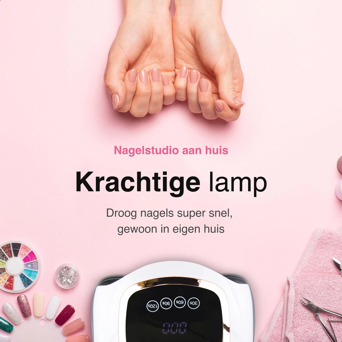 Vivid Green UV Lamp Gelnagels - Led Nagellamp - Gellak Nagel Lamp - Nageldroger - Naggellak Droger - Nagels - 168W 7 Vivid Green UV Lamp Gelnagels - Led Nagellamp - Gellak Nagel Lamp - Nageldroger - Naggellak Droger - Nagels - 168W - Afbeelding 7