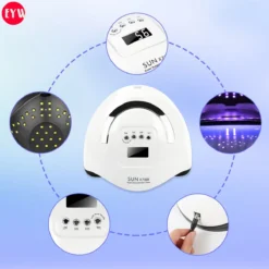 Nageldroger - Nageldrogers - 80 Watt UV LED Lamp Nagels - 45 Leds - Nagellak Droger - UV LED Lamp - Nagellamp - Nail Dryer - Nageldroger Voor Gel Nagellak - Gewone Nagellak - Wit 13 Nageldroger - Nageldrogers - 80 Watt UV LED Lamp Nagels - 45 Leds - Nagellak Droger - UV LED Lamp - Nagellamp - Nail Dryer - Nageldroger Voor Gel Nagellak - Gewone Nagellak - Wit -Cosmeticawinkel 1200x1200 1028