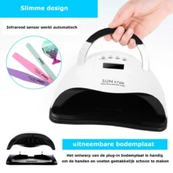 Nageldroger - Nageldrogers - 80 Watt UV LED Lamp Nagels - 45 Leds - Nagellak Droger - UV LED Lamp - Nagellamp - Nail Dryer - Nageldroger Voor Gel Nagellak - Gewone Nagellak - Wit 17 Nageldroger - Nageldrogers - 80 Watt UV LED Lamp Nagels - 45 Leds - Nagellak Droger - UV LED Lamp - Nagellamp - Nail Dryer - Nageldroger Voor Gel Nagellak - Gewone Nagellak - Wit -Cosmeticawinkel 1200x1200 1030