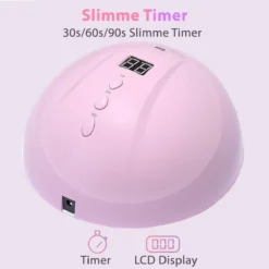 Merkloos Nagel UV Lamp Gelnagels - LED Lamp - Gellak - Nagellak Droger - Nagellak - 36W - Roze -Cosmeticawinkel 1200x1200 1032