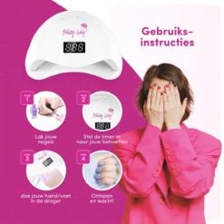 TheBeautyWay Nageldroger - Voor Gelnagels - Geschikt Voor Elke Nagel Gellak - 24 LEDs -Cosmeticawinkel 1200x1200 1035