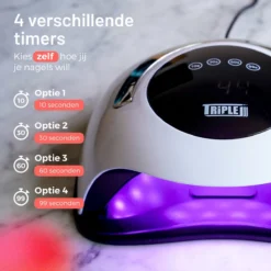 Triple J® UV Lamp Gelnagels - Nageldroger - Nagellamp - Automatische Timer - 36 LEDs - Wit 13 Triple J® UV Lamp Gelnagels - Nageldroger - Nagellamp - Automatische Timer - 36 LEDs - Wit -Cosmeticawinkel 1200x1200 1042