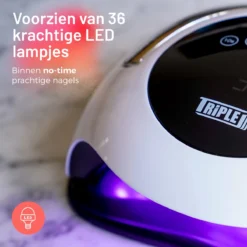 Triple J® UV Lamp Gelnagels - Nageldroger - Nagellamp - Automatische Timer - 36 LEDs - Wit 17 Triple J® UV Lamp Gelnagels - Nageldroger - Nagellamp - Automatische Timer - 36 LEDs - Wit -Cosmeticawinkel 1200x1200 1045