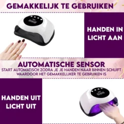 Maxi Nageldroger Pro - 168W - Uv Lamp - Nageldroger Lamp - Nageldroger Voor Gelnagels - Geschikt Voor Elke Nagel Gellak -Cosmeticawinkel 1200x1200 1052