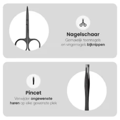 Nagelknipper En Nagelvijl - -Pedicureset - Voordeelverpakking - Hoogwaardig RVS - Nageltang -Cosmeticawinkel 1200x1200 1075
