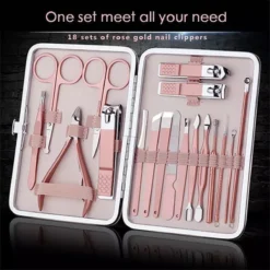 Luxe 18-delige Manicure Set - Manicure Pedicure Set- Nagelverzorging- Met Opbergetui 19 Luxe 18-delige Manicure Set - Manicure Pedicure Set- Nagelverzorging- Met Opbergetui -Cosmeticawinkel 1200x1200 1086