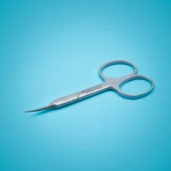 BeautyTools Professionele Nagelriem Knipper - Schaar Voor Nagelriemen En Nagelvellen - Pedicure / Manicure Schaar - Fijn Gebogen Snijvlak - INOX (9.5 Cm) (NS-2120)