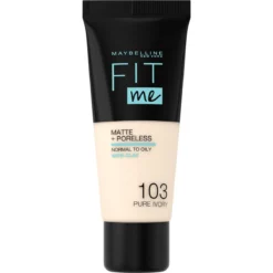 Maybelline Fit Me Matte & Poreless Foundation - 103 Pure Ivo - 30 Ml -Cosmeticawinkel 1200x1200 123