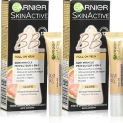 Garnier Skin Active BB Cream Oogroller 5-IN-1 LIGHT (2 STUKS)