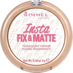 Rimmel London Insta Fix & Matte Make-uppoeder - 01 Clear -Cosmeticawinkel 1200x1200 182