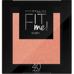 Maybelline Fit Me Blush - 40 Peach - Oranje - Natuurlijk Ogende Rouge 30 Maybelline Fit Me Blush - 40 Peach - Oranje - Natuurlijk Ogende Rouge -Cosmeticawinkel 1200x1200 229