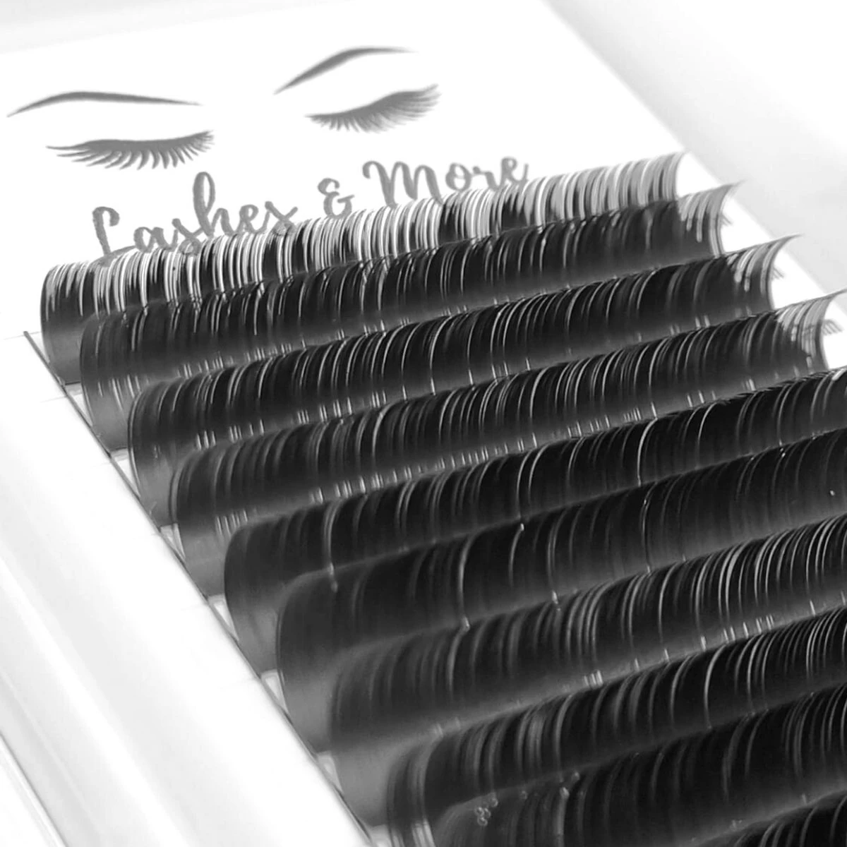 Lashes & More Wimperextensions - One By One - C Krul – Dikte 0.15 – Lengte Mixed – 16 Rijen In Een Tray- Nepwimpers - Flat Lashes - Verkrijgbaar In C En D Krul En In Dikte 0.15 En 0.20 2 Lashes & More Wimperextensions - One By One - C Krul – Dikte 0.15 – Lengte Mixed – 16 Rijen In Een Tray- Nepwimpers - Flat Lashes - Verkrijgbaar In C En D Krul En In Dikte 0.15 En 0.20 - Afbeelding 2