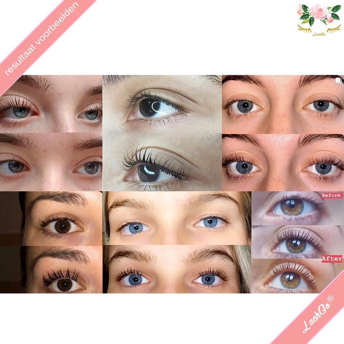 Iconsign® Wimperlifting Set / Lash Lift Kit - 25-Delige - Setje LashGo® Nep Wimpers Inbegrepen - Natuurlijk Wimper Krullen - Wimperliftingset 3 Iconsign® Wimperlifting Set / Lash Lift Kit - 25-Delige - Setje LashGo® Nep Wimpers Inbegrepen - Natuurlijk Wimper Krullen - Wimperliftingset - Afbeelding 3