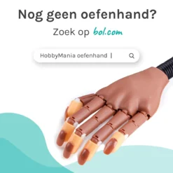 Nagel Tips - Oefenhand Nageltips - Kunstnagels - Nailtrainer - Nail Tips - 100 Stuks -Cosmeticawinkel 1200x1200 765