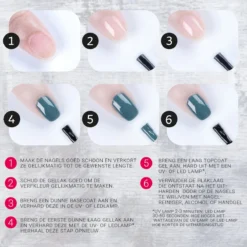 Miss Jules - 6-Delige Gellak Starterspakket - Nagellak - Kleur Pastel - Glanzend & Dekkend Resultaat -Cosmeticawinkel 1200x1200 895