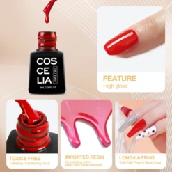 Royala Gellak D4 Starterspakket + Inclusief UV Lamp + Met 10 Verschillende Gellak Kleuren - Gellak Lamp – Gellac Set - Alle Benodigdheden In Eén - Uitgebreid 62-Delig Pakket -Cosmeticawinkel 1200x1200 911