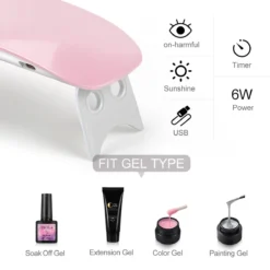 Royala H - Gellak Starterspakket + Inclusief Portable UV LED Lamp + Met 6 Verschillende Gellak Kleuren - Gellak Lamp – Topcoat - Basecoat - Alle Benodigdheden In Eén -Cosmeticawinkel 1200x1200 941