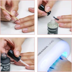 Méanail - Gellak – Led Lamp 48w - Gellak Starterspakket - Gel Nagellak - Basic Nude -Cosmeticawinkel 1200x1200 952