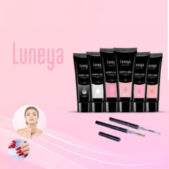 Luneya Polygel Kit - 6 Kleuren - Polygel Nagels Starterspakket - Tasje - Incl. UV LED Lamp -Cosmeticawinkel 1200x1200 973