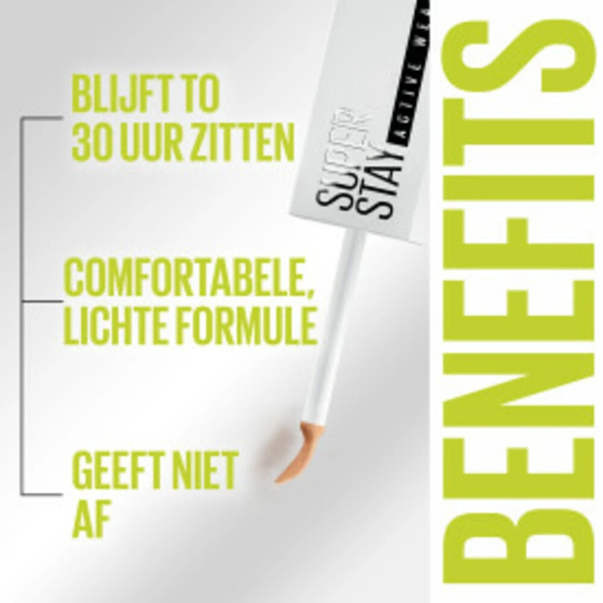 Maybelline SuperStay 30H Active Wear Concealer - 30 Honey 2 Maybelline SuperStay 30H Active Wear Concealer - 30 Honey - Afbeelding 2