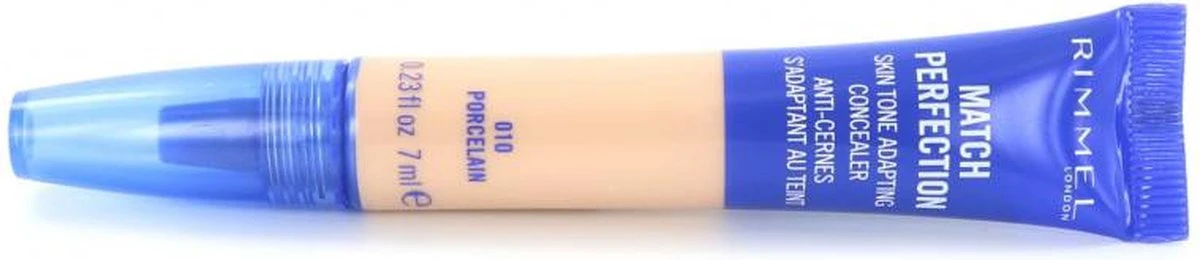 Rimmel London Match Perfection Concealer - 010 Porcelain 9 Rimmel London Match Perfection Concealer - 010 Porcelain - Afbeelding 9