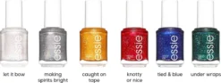 Essie Winter Collection Nagellak – 667 Knotty Or Nice - Rode Glitter Nagellak -Cosmeticawinkel 1200x451