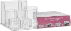 Five® Make Up Organiser Transparant - Transparant - Sorteervakken 7 Five® Make Up Organiser Transparant - Transparant - Sorteervakken -Cosmeticawinkel 1200x534 1