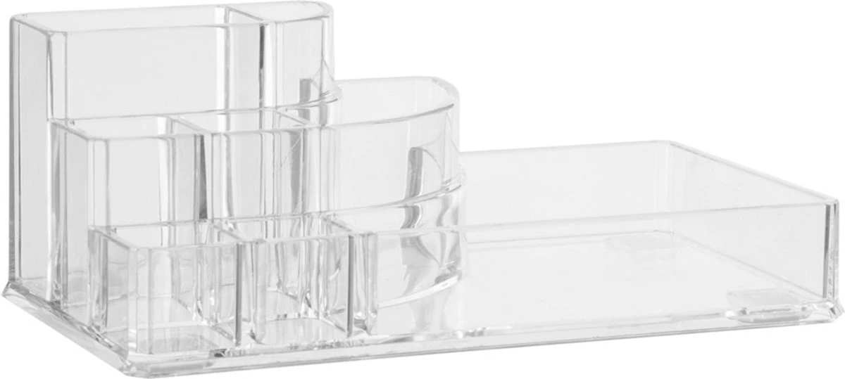 Five® Make Up Organiser Transparant - Transparant - Sorteervakken 1 Five® Make Up Organiser Transparant - Transparant - Sorteervakken