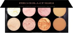 MAKEUP REVOLUTION Ultra Blush Palette Golden Sugar, 13 G 6 MAKEUP REVOLUTION Ultra Blush Palette Golden Sugar, 13 G -Cosmeticawinkel 1200x539