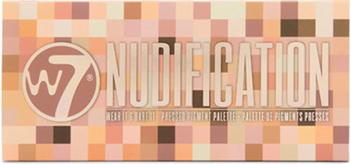 W7 Pressed Pigment Oogschaduw Palette - Nudification 5 W7 Pressed Pigment Oogschaduw Palette - Nudification - Afbeelding 5