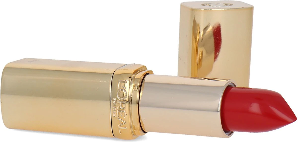 L’Oréal Paris Lippenstift Color Riche Satin - 125 Maison Marais Rood 8 L’Oréal Paris Lippenstift Color Riche Satin - 125 Maison Marais Rood - Afbeelding 8
