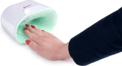 Alpina Nageldroger - Op Batterijen - Ventilator - Voor Nagels Van Vingers En Tenen - Compact