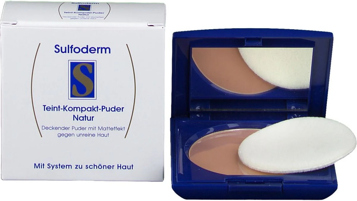 Sulfoderm S Teint Compact - Make-up Poeder 1 Sulfoderm S Teint Compact - Make-up Poeder