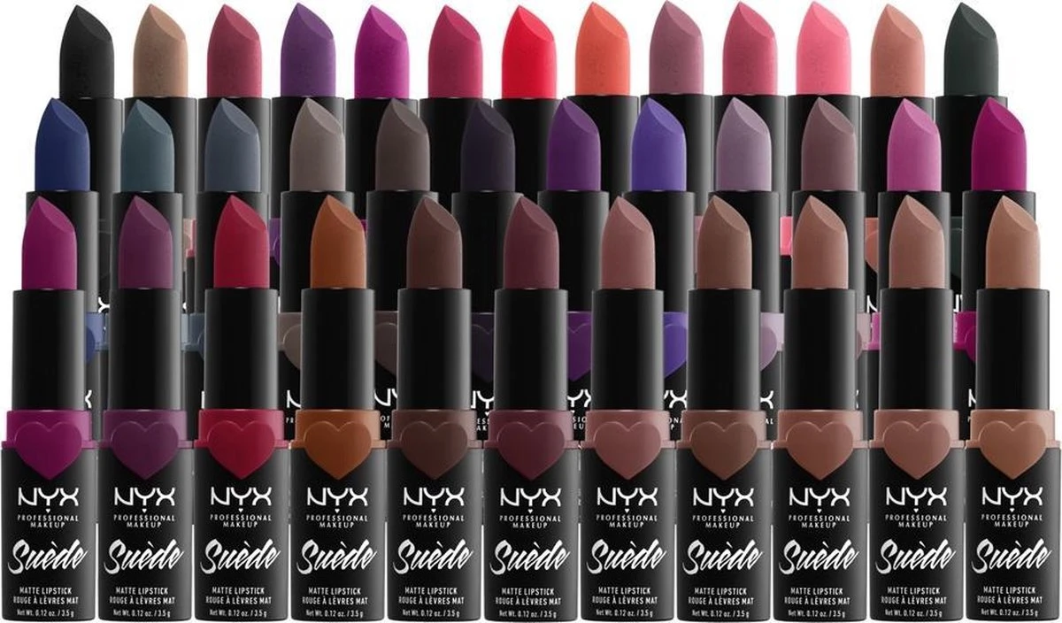 NYX Professional Makeup Suede Matte Lipstick - Brunch Me SDMLS05 - Lippenstift - 3,5 Gr 7 NYX Professional Makeup Suede Matte Lipstick - Brunch Me SDMLS05 - Lippenstift - 3,5 Gr - Afbeelding 7