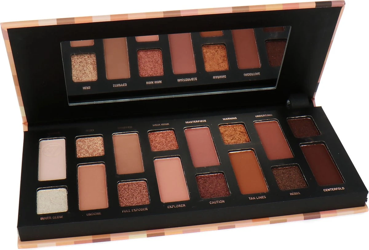 W7 Pressed Pigment Oogschaduw Palette - Nudification 1 W7 Pressed Pigment Oogschaduw Palette - Nudification