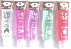 Hot Lips Flavoured Lip Gel With Vitamin E - Assorted Flavours
