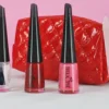 Herome Valentijn Set - 2 Nagellak Kleuren, Protecting Top Coat, Glass Nail File Mini