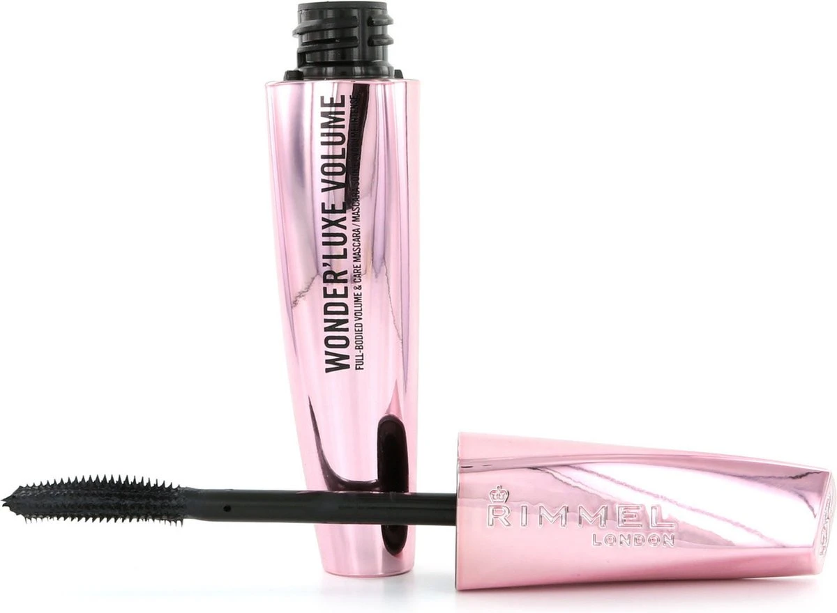 Rimmel London Wonder'Luxe Mascara - 001 Black 8 Rimmel London Wonder'Luxe Mascara - 001 Black - Afbeelding 8